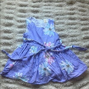 Floral Purple Kids Dress